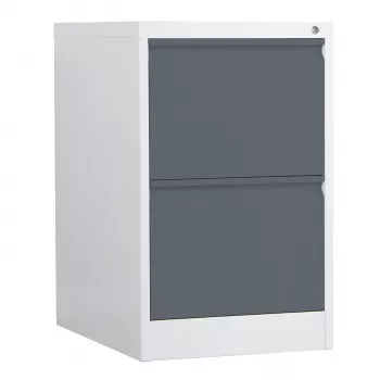 Phoenix Safe FC1002GAK Fire Resistant Filing Cabinet, 2 Drawers, Anthracite