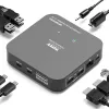 PORT Designs Universal Docking Station - 2 x 4K 2 HDMI with Power Supply - EU