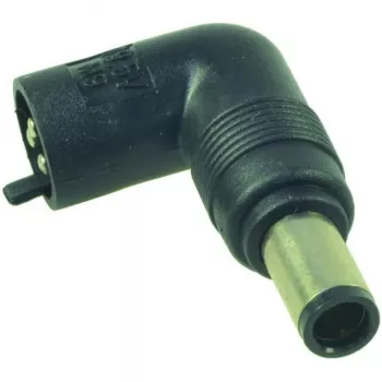 2-POWER TIP6005A Notebook Power Tip - 5.5mm x 2.5mm DC Barrel Connector - Black