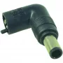 2-POWER TIP6005A Notebook Power Tip - 5.5mm x 2.5mm DC Barrel Connector - Black