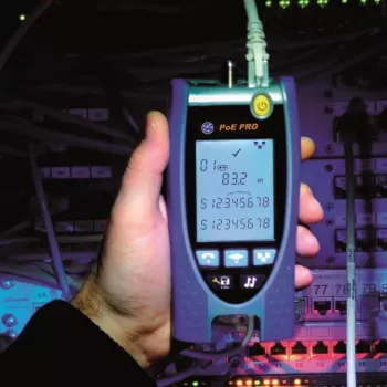 TREND Networks PoE Pro BT Cable & Network Tester with PoE++ Detection