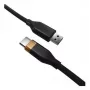 2-Power 1m USB-A to USB-C Cable - Black