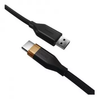2-POWER 2m USB-A to USB-C 60W Charging & Data Cable - Black