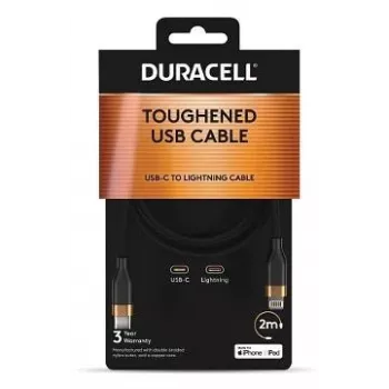 2-POWER 2m USB-C to Lightning Cable - White - MFi Certified - 60W PD