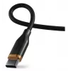 2-Power 2m USB-C to USB-C 100W Silicone Cable Black