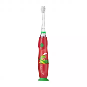 BRUSH BABY Kidz Sonic Electric Toothbrush for Children 3+ Years - Dinosaur Design