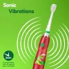 BRUSH BABY Kidz Sonic Electric Toothbrush for Children 3+ Years - Dinosaur Design
