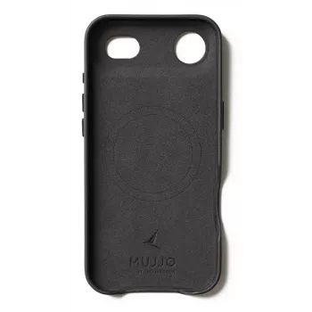 Mujjo Leather Case for iPhone 15 Pro Max with MagSafe (Black)