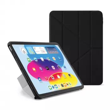 Pipetto Origami No1 Original Case for iPad 11 (A16) / iPad 10.9 (10th Gen), Black