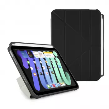 Pipetto Origami No3 Pencil Case for iPad mini (A17 Pro / 6th Gen), Black