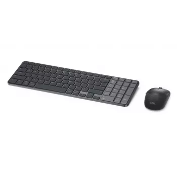 Dell Pro 7 Rechargeable Compact Keyboard and Mouse - KM746 - Russian (QWERTY) - Titan Gray