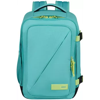 American Tourister Take2Cabin S Cabin Backpack Dusty Turquoise/Lime