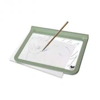 Kidywolf Light Tablet A4 LED Drawing Tablet with 8 Colors, 4 Modes, USB-C, White