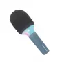 KIDYWOLF Bluetooth Microphone with Light Blue LED Lights
