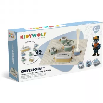 KIDYWOLF Electricity Experiment Kit 11-Pieces