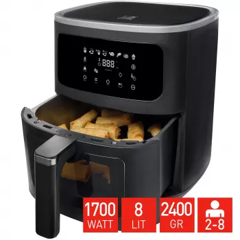 Fritel SnackTastic 7720 Airfryer 8L Black