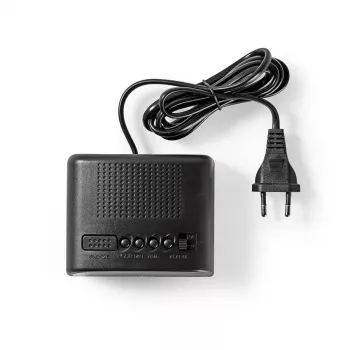 Nedis CLDK008BK LED Digital Alarm Clock with Snooze, Black