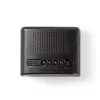 Nedis CLDK008BK LED Digital Alarm Clock with Snooze, Black