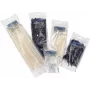 ABB Ty-Rap® Cable Tie with Steel Barb Closure 92 mm x 2.4 mm TY523MR Transparent 100 pcs
