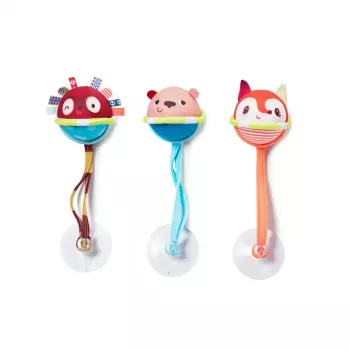 Lilliputiens Set of 3 Bath Balls with Suction Cups