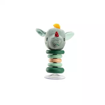 Lilliputiens Suction Cup Rattle Joe the Dragon 6m+