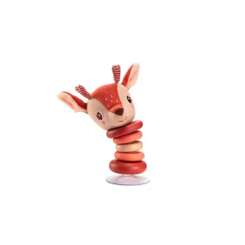 Lilliputiens Suction Cup Rattle Stella the Fawn 6m+