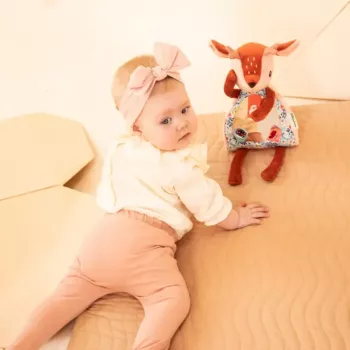 Lilliputiens Activity Toy with Mirror Peek-a-boo Stella the Fawn 6m+