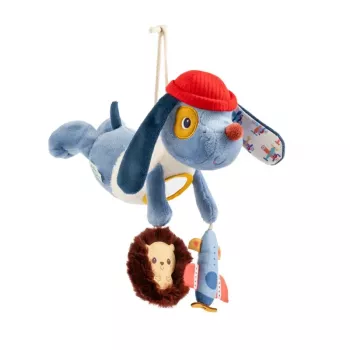 Lilliputiens Multi-Functional Hanging Soft Toy Jules the Dog 3m+