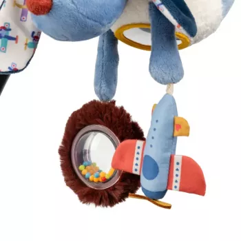 Lilliputiens Multi-Functional Hanging Soft Toy Jules the Dog 3m+