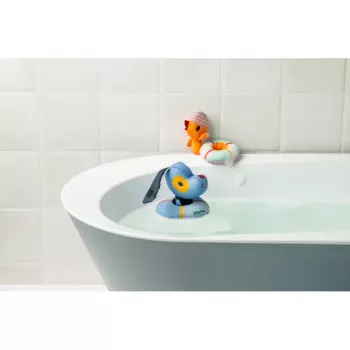 Lilliputiens Bath Toy Set Jules the Dog and Gaspard the Duck 6m+