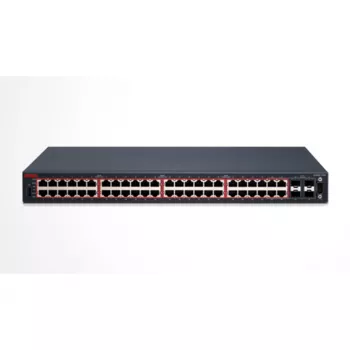 Avaya Ethernet Routing Switch 4548GT-PWR - Managed L3 Switch - 48 x 10/100/1000 PoE+ Ports + 4 x Shared SFP - Desktop/Rackmount - 720W PoE Budget