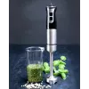Gastronoma 18210001 Coffee Grinder, Conical Burr, 150 W, 18 Settings, Black/Silver
