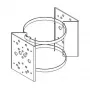 Raytec Pole Bracket for 2 LED Floodlights - Raymax, Raylux, Fusion, Vario - 50-170mm