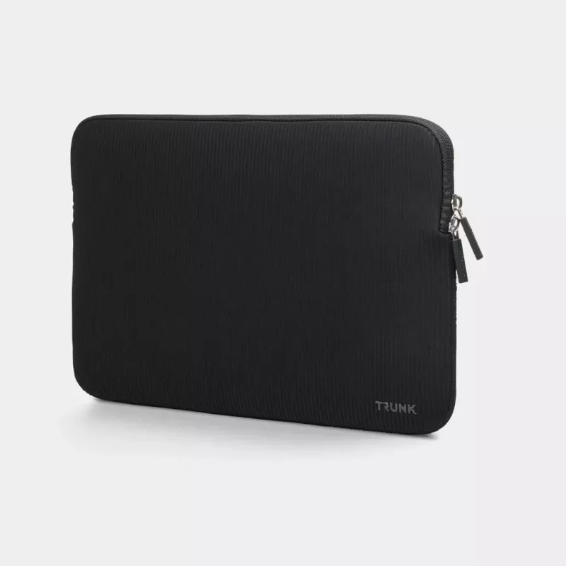 Trunk Ribbet Velvet 13 MacBook Pro, Air - Corduroy Protective Sleeve for MacBook 13, MacBook Air (Black)