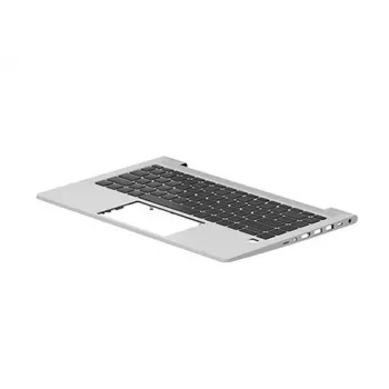 HP N01933-A41 Belgian AZERTY Backlit Laptop Replacement Keyboard - Black