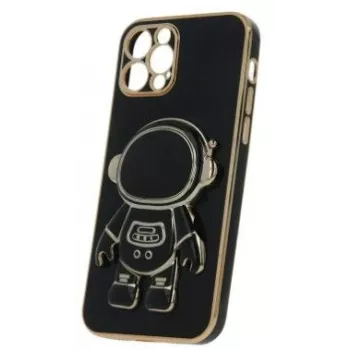 iLike Samsung Galaxy A34 5G Astronaut Case - Transparent with Astronaut Graphic, TPU Back Cover with Kickstand