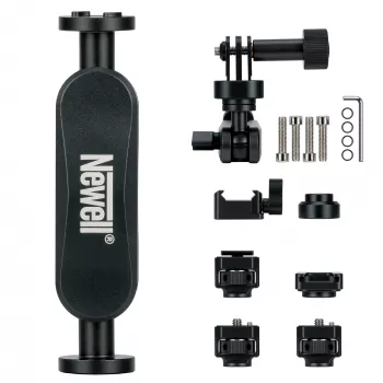 Newell 30-Piece Action Camera Accessory Kit - Black