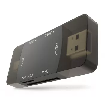 Newell OTG 4-in-1 USB 3.0 Hub Black