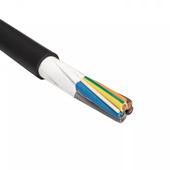 Akyga AK-SC-E12 CU 5x6 + 2x0.5 3-Phase 32A 450/750V 1m EV Charging Cable