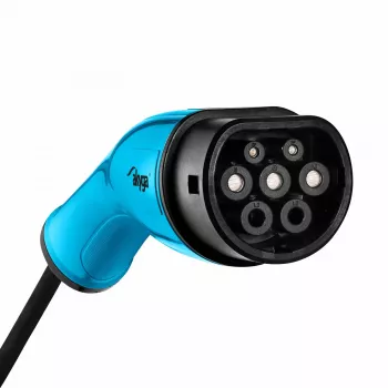 Akyga AK-EC-20 Type 2 LCD 1-Phase 13A 3kW 5m UK Portable EV Charger