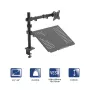 AK-MB-04 Monitor & Laptop Desk Mount, Gas Spring Arm, 10kg, VESA 75x75/100x100, 15-32 inch, Black