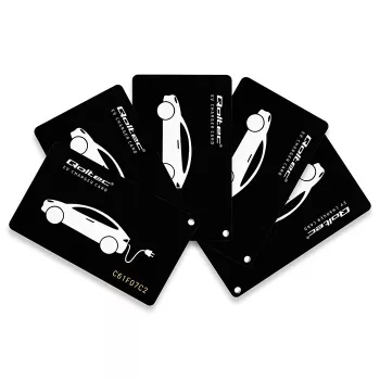 Qoltec RFID Proximity Cards for EV Charging Station - 5 Pack | Hotel, Parking