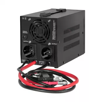 Rebel POWER-500-LFP4 Pure Sine Wave Inverter with Charging Function 12V 230V 500VA/300W