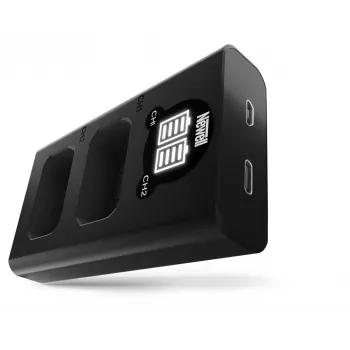 Newell Dual-Channel USB-C Charger DL-USB-C for Sony NP-FW50 Batteries