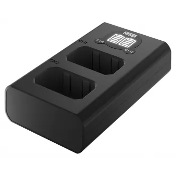 Newell Dual-Channel USB-C Charger DL-USB-C for Sony NP-FW50 Batteries