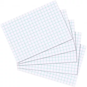 Herlitz 10621431 Drawing Block A4 Squared 5x5 mm 170 g/m² 100 Sheets White