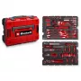 Einhell E-CASE 370570 80-Piece Universal Tool Case (Red/Black)