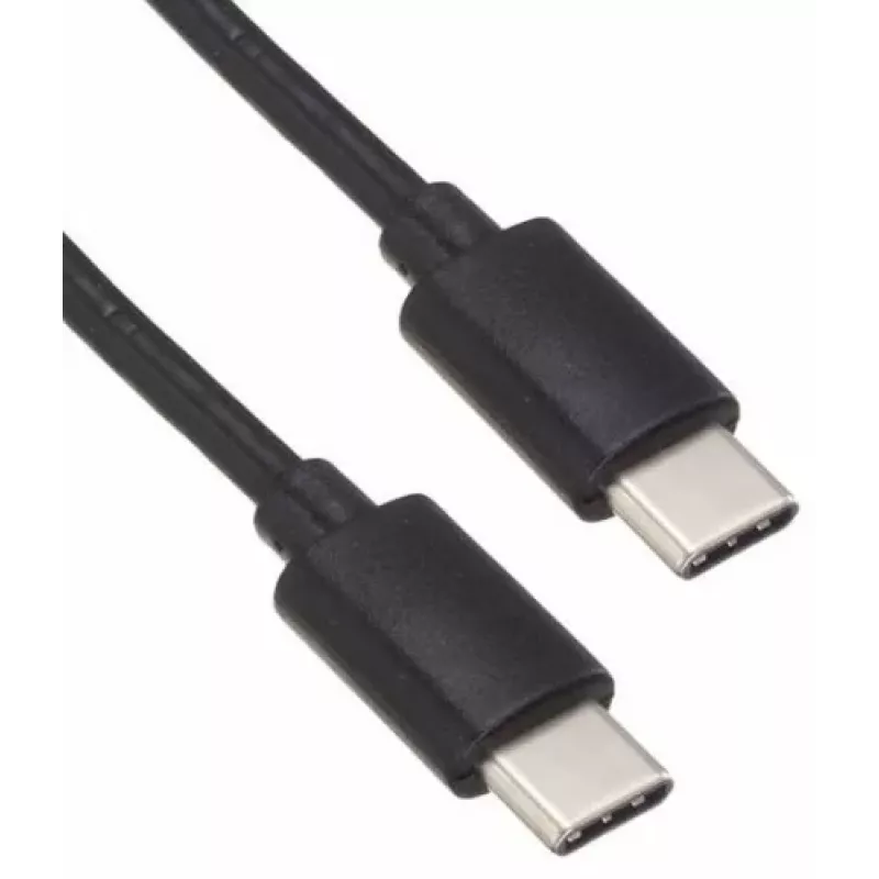 Zebra USB-C to USB-C Communications and Charging Cable, 1m, 60W PD, Black