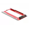 DeLOCK U.2 to M.3 / NF1 Converter – PCIe 4.0 NVMe Adapter, SFF-8639 to SFF-8611/8612