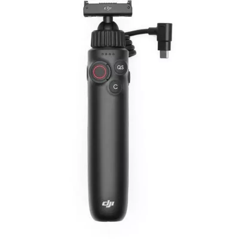 DJI Osmo Action Charging Handle (CP.OS.00000364) – 3200 mAh Battery Grip for Action Cameras